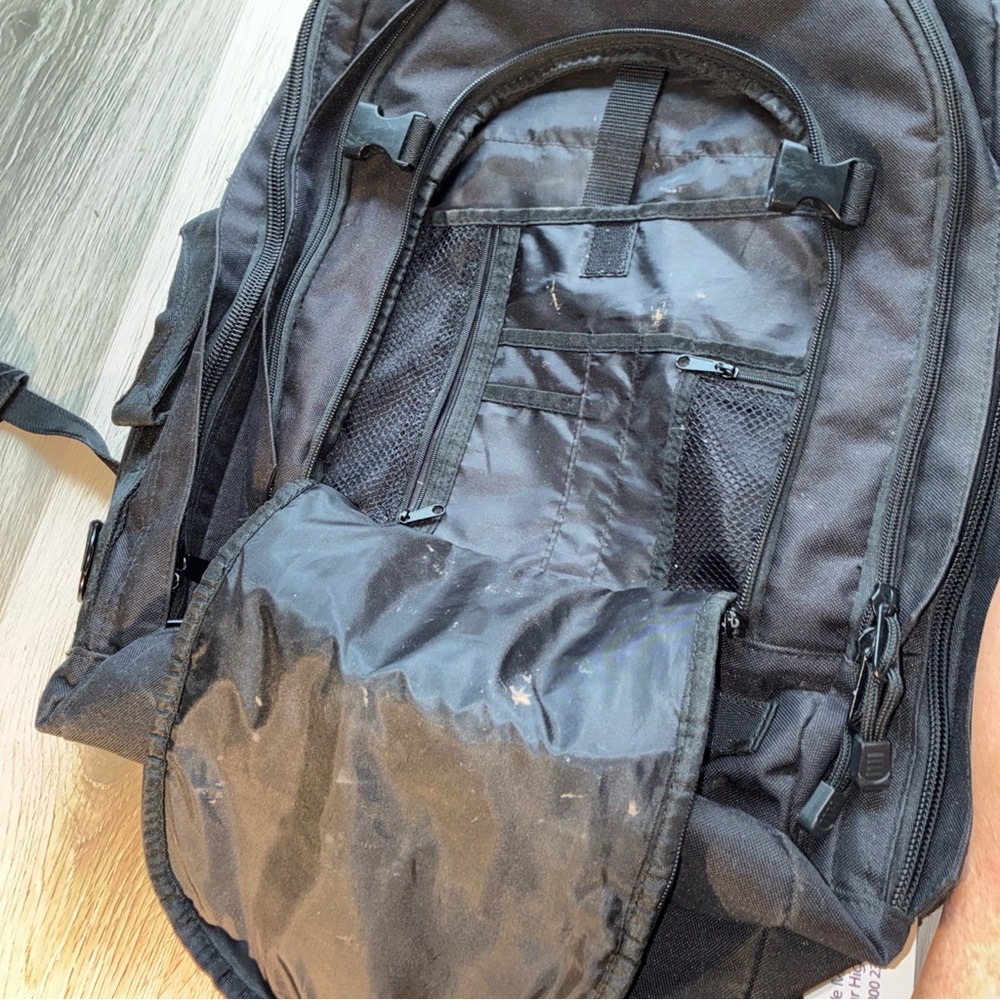Tactical Black Backpack Mercury Large Military Gr… - image 3